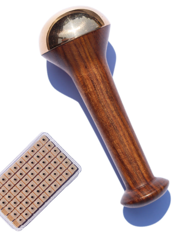 Kansa Wand & Acupressure Plaster Set